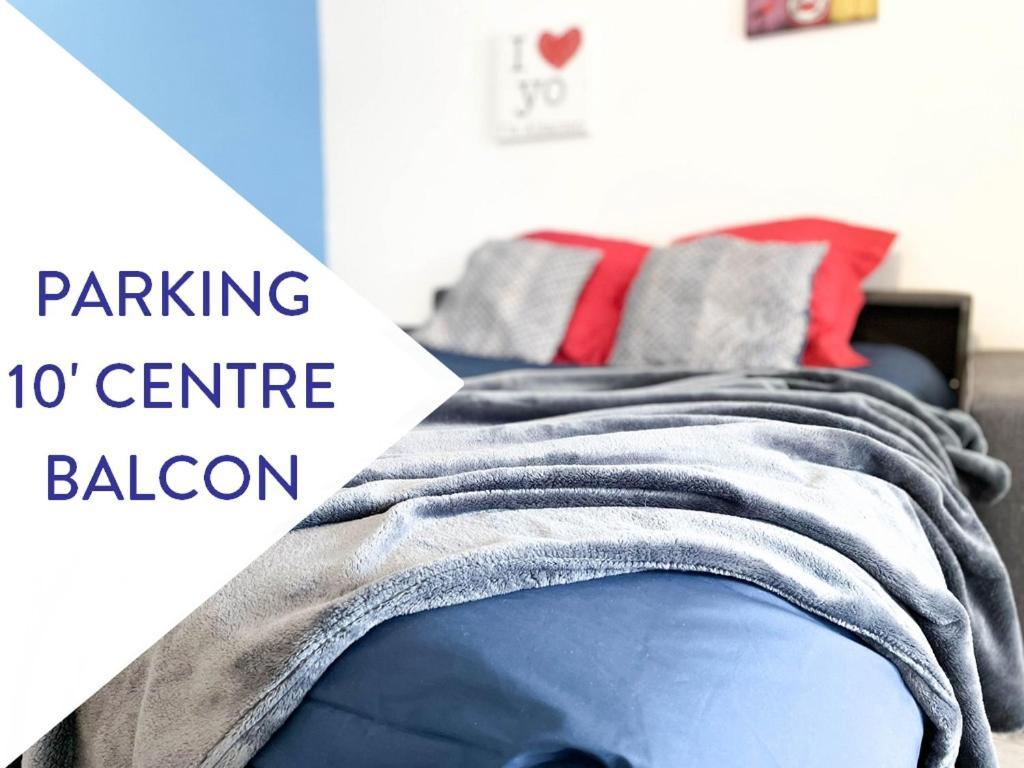 Le Studio Bleu*10' Centre*Parking*Balcon Colmar Dış mekan fotoğraf