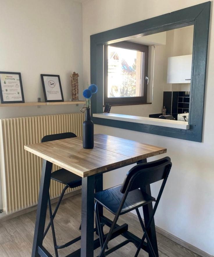 Le Studio Bleu*10' Centre*Parking*Balcon Colmar Dış mekan fotoğraf
